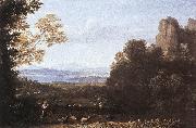 Claude Lorrain Landscape with Apollo and Mercury oil painting picture wholesale